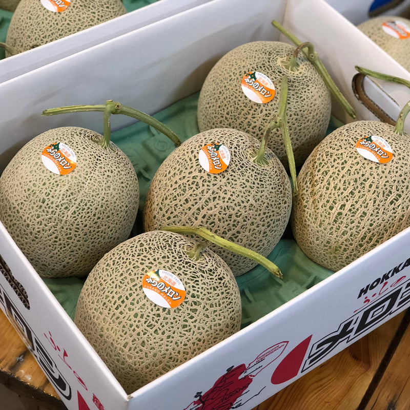 北海道富良野産】富良野メロン［1.6〜2kg以上・3玉］のお取り寄せ