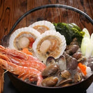 【北海道産】北海道郷土鍋　「貝だし」海鮮鍋