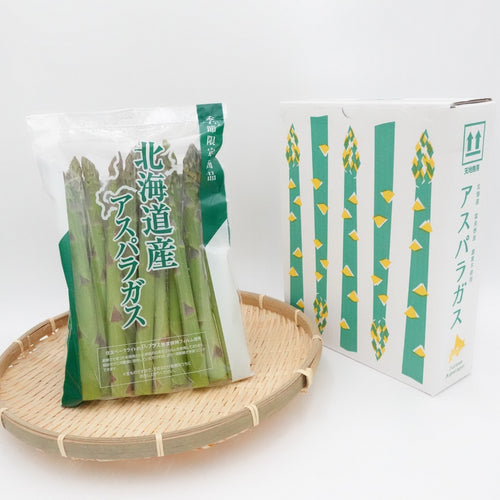 【北海道富良野産・予約受付中】千葉農園の露地グリーンアスパラ［M〜Lサイズ　500g/1kg］