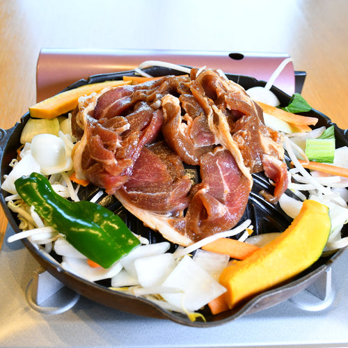 北海道名物ジンギスカンセット［2種、ジンギスカン300g×2P・ラムステーキ200g×2P 計1kg］