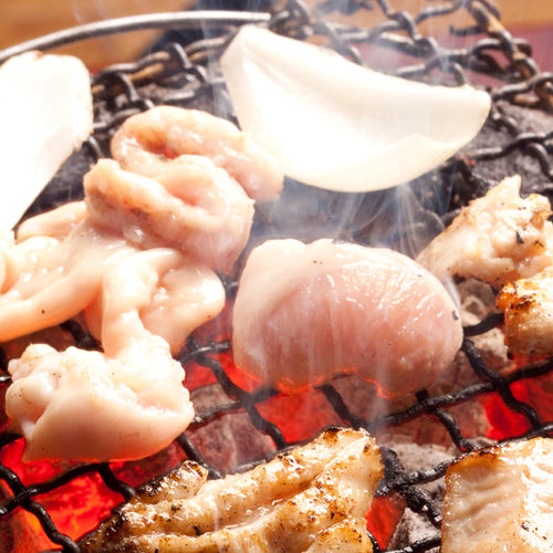 【北海道産】大人気焼肉店「炭や」塩ホルモン＆豚トロセット