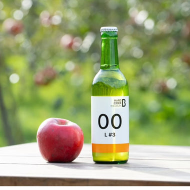 【北海道のりんご農家が実現した辛口シードル】BLANK HARDCIDER [00] L#3［3本セット］