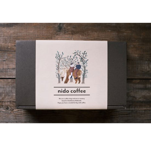 【北海道】nido 5種類のコーヒーを楽しめるドリップバッグ10袋セット