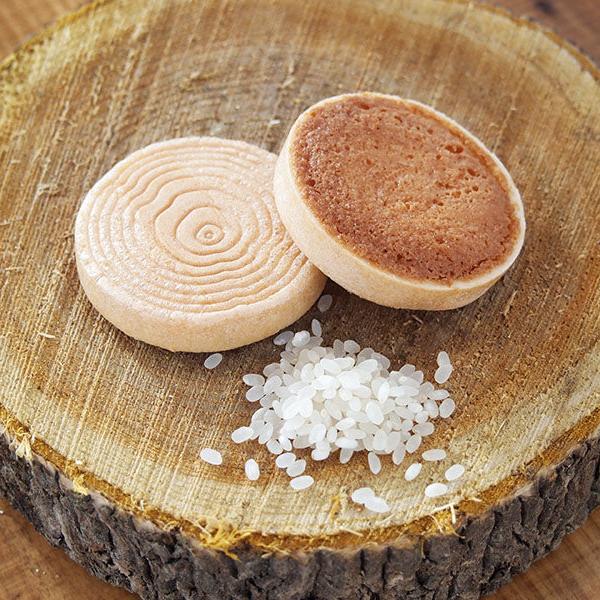 北海道のお菓子ユニットmomo*kana】ボタン型クッキー缶 抹茶・紫