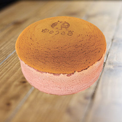 【北海道スフレチーズケーキ】ゆきうさぎのおしり いちごみるく（夏季限定）