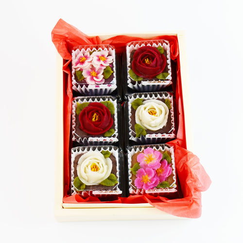 【冬季・数量限定】椿と梅のミニおはぎ［6個入］