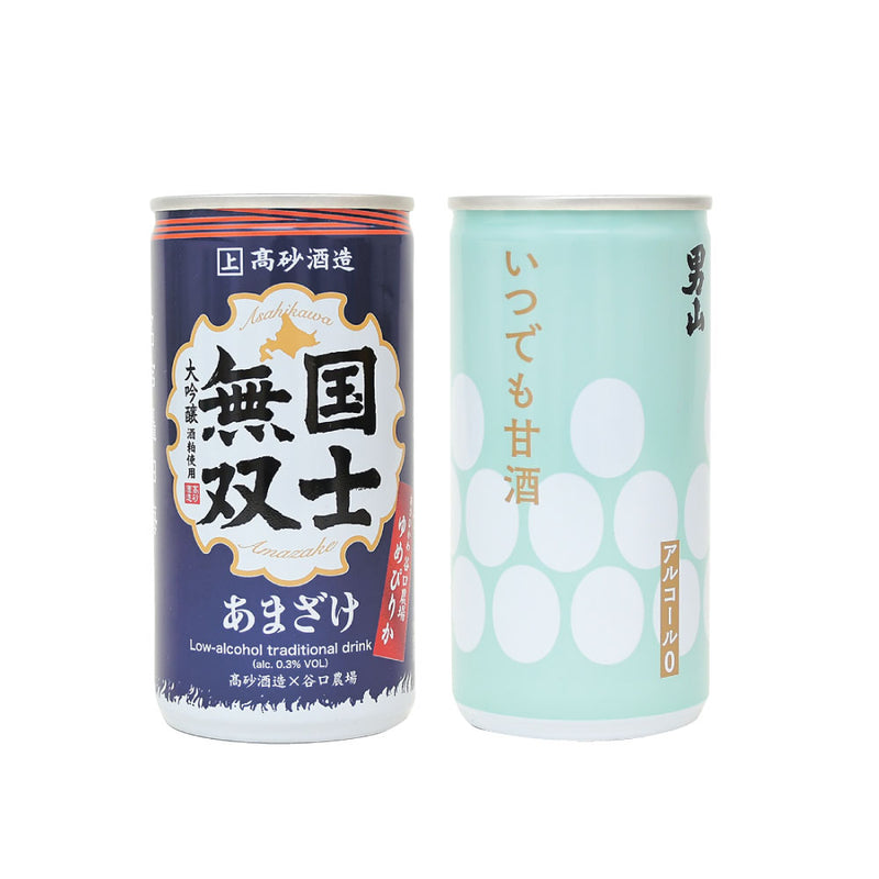 期間限定】大雪山の甘酒詰合せセット 男山/高砂酒造/谷口農場/JAあさひ