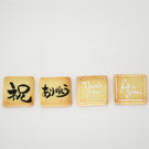 【北海道のお菓子クリエイター】メッセージクッキー付　ボタン型クッキー缶