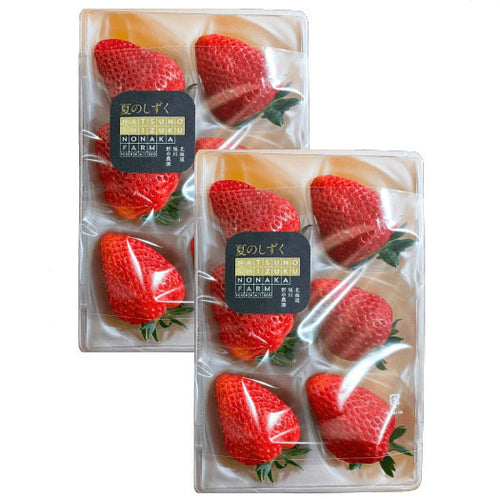 めぐいちご 北海道産いちご】夏のしずく［250g×2パック］のお取り寄せ【NONAKA