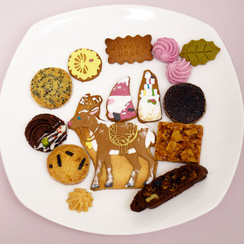 【クリスマス・数量限定】聖夜にサンタがやってくる クッキー缶［大］　